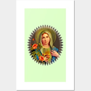 Virgin Mary Posters and Art